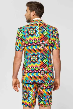OppoSuits Abstractive|Heren Zomer Pakken|Zomer Pakken