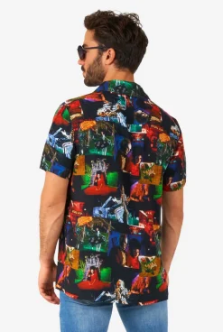 OppoSuits Beetlejuice™|Heren Halloween Overhemden|Zomer Overhemden