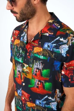 OppoSuits Beetlejuice™|Heren Halloween Overhemden|Zomer Overhemden