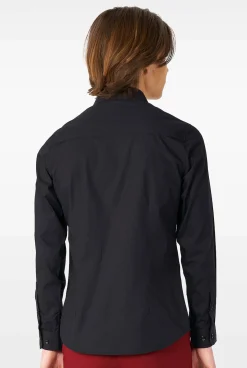 OppoSuits Black Knight| Effen Gekleurde Overhemden