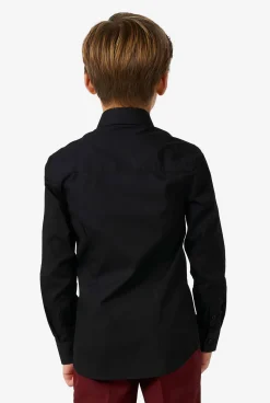 OppoSuits Black Knight| Effen Gekleurde Overhemden