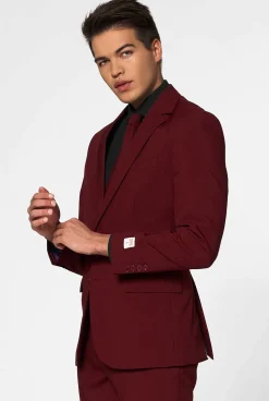 OppoSuits Blazing Burgundy|Heren Vrijgezellenfeest Pakken|Trouwpakken