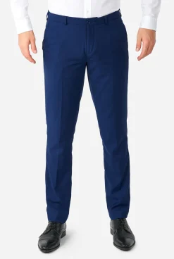 OppoSuits Daily Dark Blue|Heren Trouwpakken|Effen Gekleurde Pakken