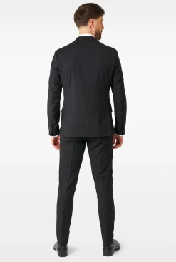 OppoSuits Daily Deep Black|Heren Vrijgezellenfeest Pakken|Daily- Casual Pakken