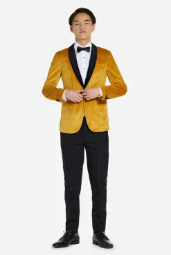 OppoSuits Dinner Jacket - Gold| Blazers