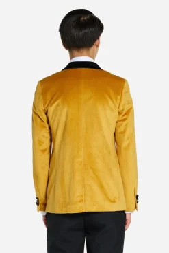 OppoSuits Dinner Jacket - Gold| Blazers