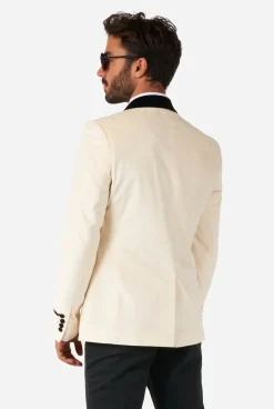 OppoSuits Dinner Jacket - Ivory Champagne|Heren Deluxe Blazers