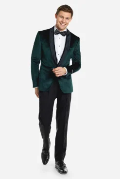 OppoSuits Dinner Jacket - Rich Green|Heren Deluxe Blazers|Kerst Blazers