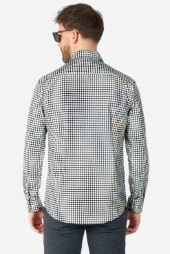 OppoSuits Discoballer|Heren Halloween Overhemden|Casual Overhemden