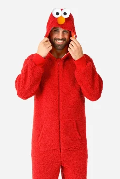OppoSuits Elmo|DAMES Karakter Onesies|Effen Gekleurde Onesies