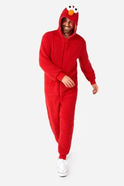 OppoSuits Elmo|DAMES Karakter Onesies|Effen Gekleurde Onesies