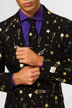 OppoSuits Fancy Fireworks|Heren Glimmende Pakken|Kerstpakken