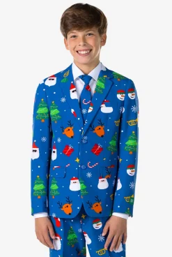 OppoSuits Festivity Blue| Kerst Pakken
