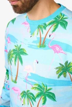 OppoSuits Flaminguy|Heren Carnavals Sweaters