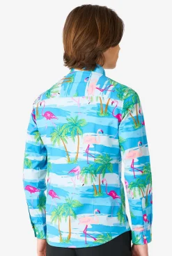 OppoSuits Flaminguy| Casual Overhemden