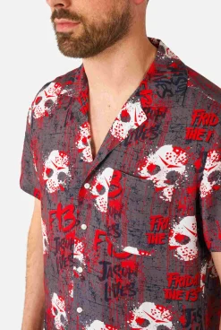 OppoSuits Friday the 13th™|Heren Zomer Overhemden|Hawaii Shirts
