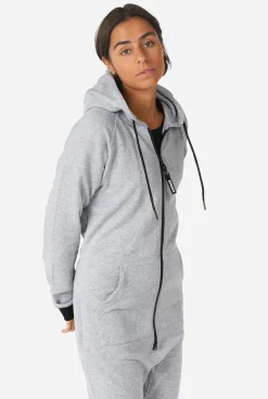 OppoSuits Gentle Grey|DAMES Effen Gekleurde Onesies|Effen Gekleurde Onesies