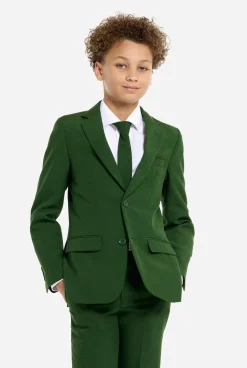 OppoSuits Glorious Green| Effen Gekleurde Pakken|Kerst Pakken