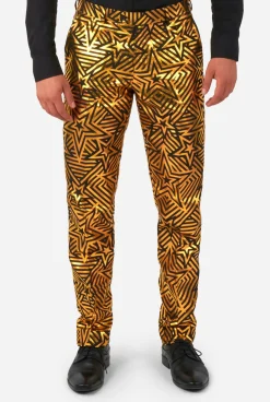 OppoSuits Golden Geo Star|Heren Halloweenpakken|Vrijgezellenfeest Pakken