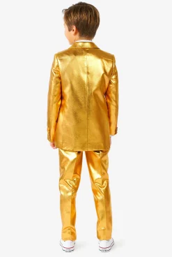 OppoSuits Groovy Gold| Effen Gekleurde Pakken