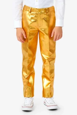 OppoSuits Groovy Gold| Effen Gekleurde Pakken