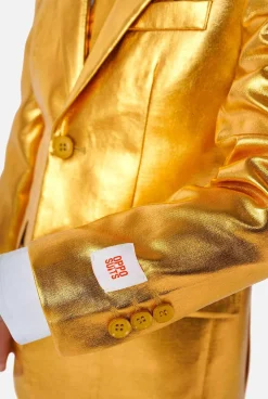 OppoSuits Groovy Gold| Effen Gekleurde Pakken