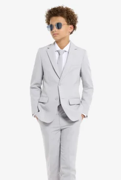 OppoSuits Groovy Grey| Effen Gekleurde Pakken