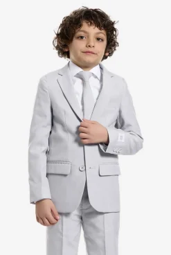 OppoSuits Groovy Grey| Effen Gekleurde Pakken