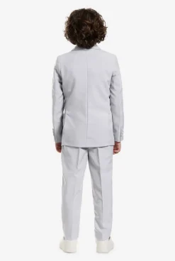 OppoSuits Groovy Grey| Effen Gekleurde Pakken