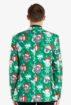 OppoSuits Holiday Llamas|Heren Kerst Blazers