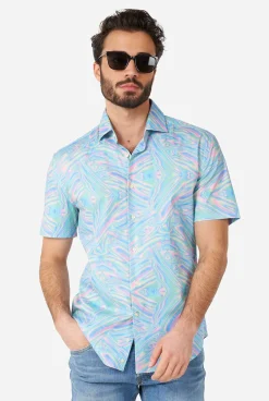 OppoSuits Holoperfect|Heren Zomer Overhemden|Casual Overhemden