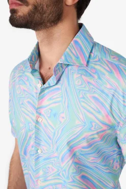 OppoSuits Holoperfect|Heren Zomer Overhemden|Casual Overhemden