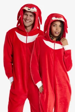 OppoSuits Knuckles|DAMES Karakter Onesies|Effen Gekleurde Onesies