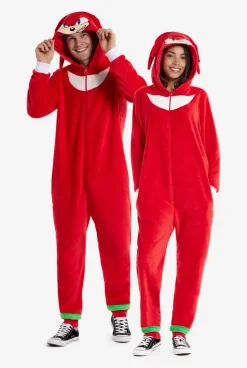 OppoSuits Knuckles|DAMES Karakter Onesies|Effen Gekleurde Onesies