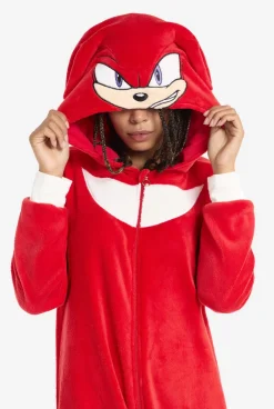 OppoSuits Knuckles|DAMES Karakter Onesies|Effen Gekleurde Onesies