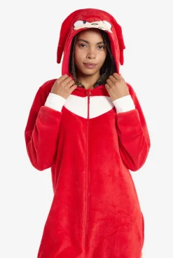 OppoSuits Knuckles|DAMES Karakter Onesies|Effen Gekleurde Onesies