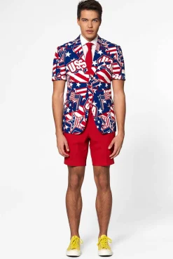 OppoSuits Mighty 'Murica|Heren Zomer Pakken|Zomer Pakken