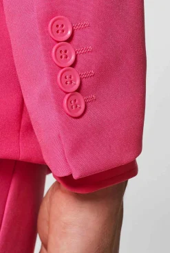 OppoSuits Mr. Pink|Heren Vrijgezellenfeest Pakken|Effen Gekleurde Pakken