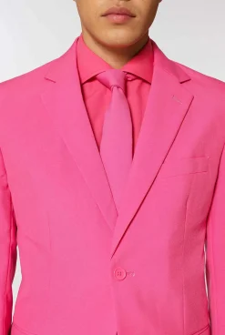 OppoSuits Mr. Pink|Heren Vrijgezellenfeest Pakken|Effen Gekleurde Pakken