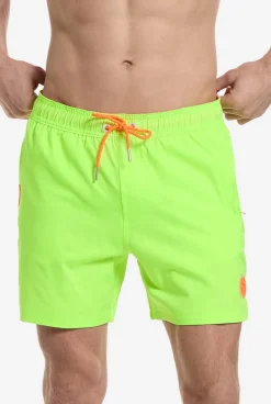OppoSuits Neon Lucky Lime|Heren Zwembroeken