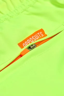 OppoSuits Neon Lucky Lime|Heren Zwembroeken