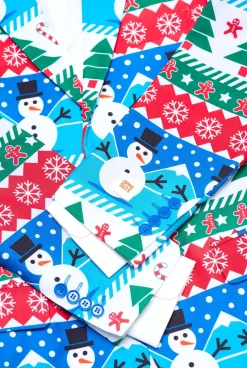 OppoSuits Nordic Snowman|Heren Kerst Blazers