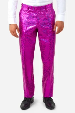 OppoSuits Peppy Pink|Heren Pride Pakken|Effen Gekleurde Pakken