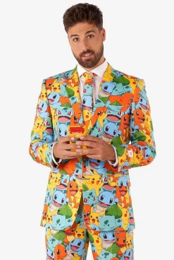 OppoSuits Pokémon|Heren Halloweenpakken|Vrijgezellenfeest Pakken