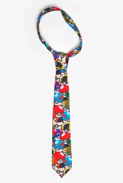 OppoSuits Pokémon Tie - Pokeball| Stropdassen