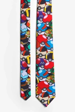 OppoSuits Pokémon Tie - Pokeball| Stropdassen