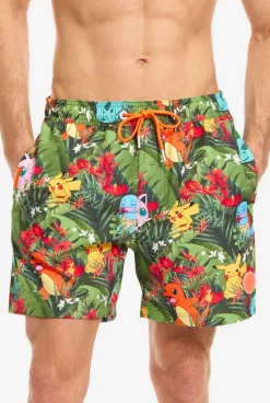 OppoSuits Pokémon Tropical Forest|Heren Zwembroeken