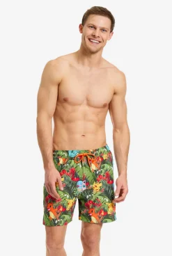 OppoSuits Pokémon Tropical Forest|Heren Zwembroeken