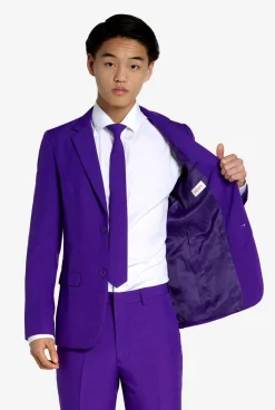 OppoSuits Purple Prince| Effen Gekleurde Pakken