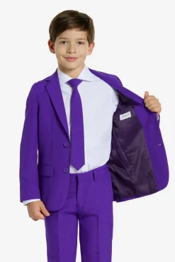 OppoSuits Purple Prince| Effen Gekleurde Pakken